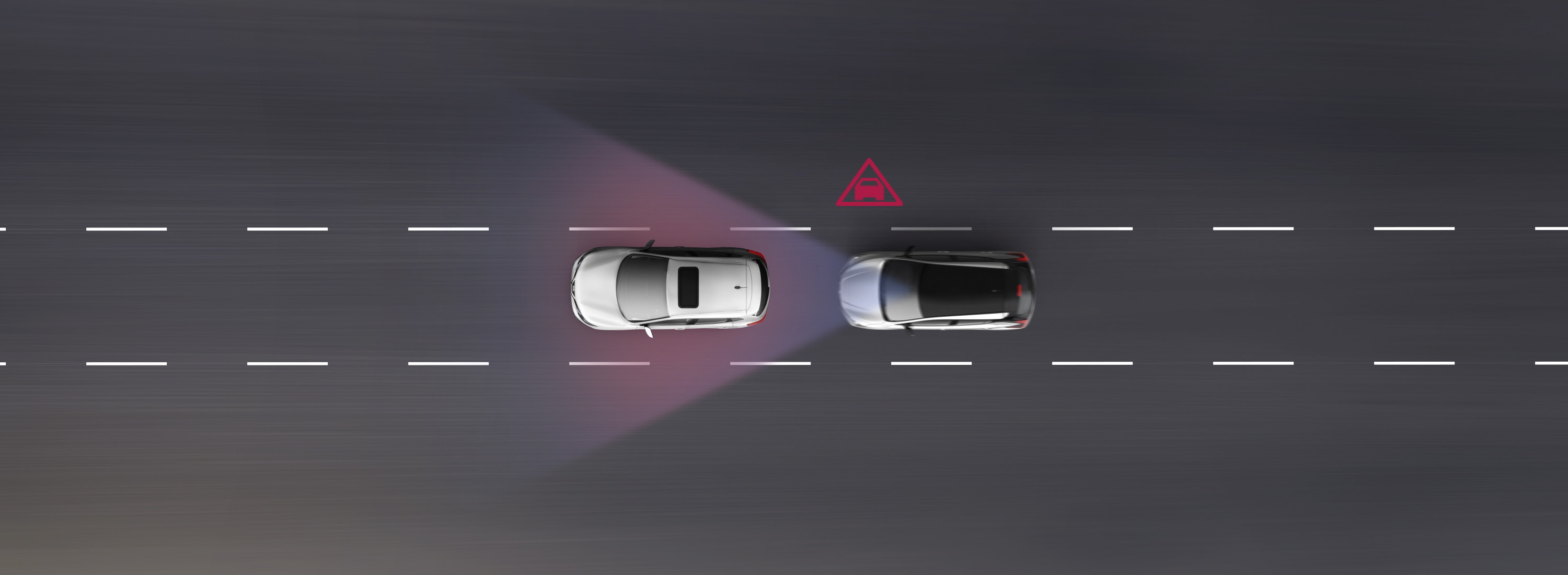 Nissan LEAF Intelligent Emergency Braking animation 